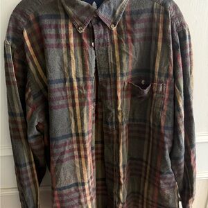 Roundtree & Yorke Multicolor Flannel Shirt